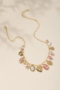 Kelly Vintage Charm Necklace