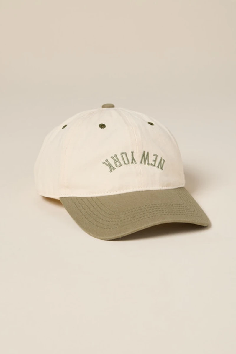 New York Upside Down Baseball Hat