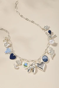 Bianca Cameo Swan Charm Necklace