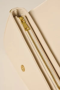 Mia Slant Flap Shoulder Bag