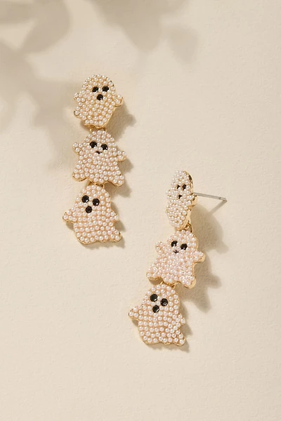 Pearl Ghost Drop Earrings
