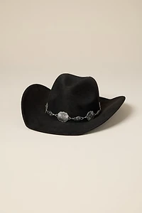 Ethel Chain Charm Cowboy Hat