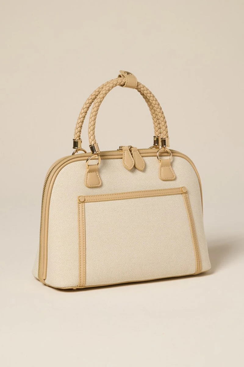 Joni Vegan Leather Duffle Handbag