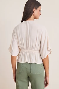 Samantha Floral Embroidered Blouse