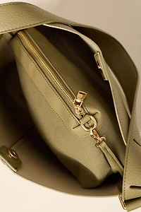 Dixie Faux Leather Tote Bag