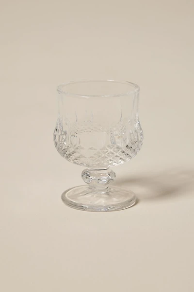Footed Vintage Shot Glass