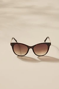 Zoey Rounded Cat Eye Sunglasses