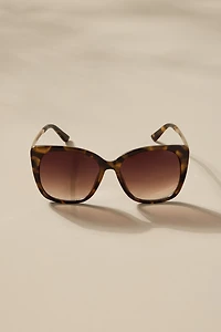 Tammie Oversized Cat Eye Sunglasses