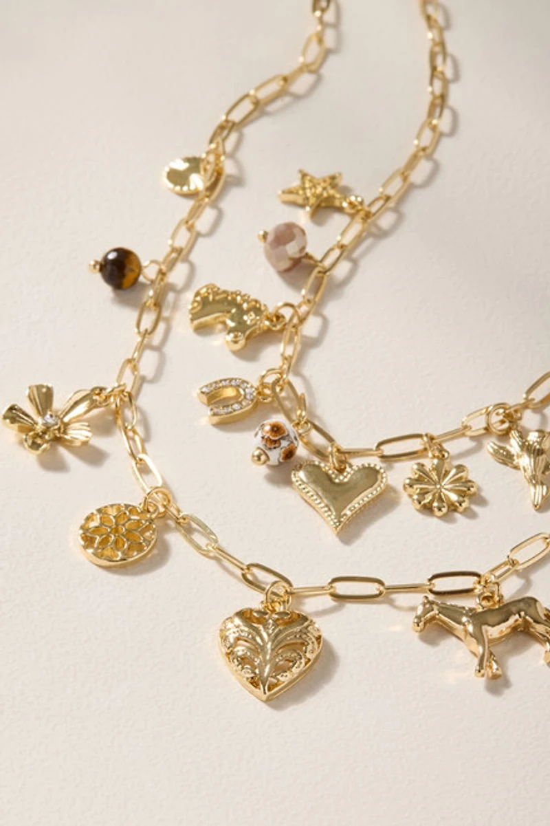Robyn Keepsake Charm Necklace