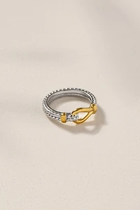 Kathy Stainless Steel Buckle Ring