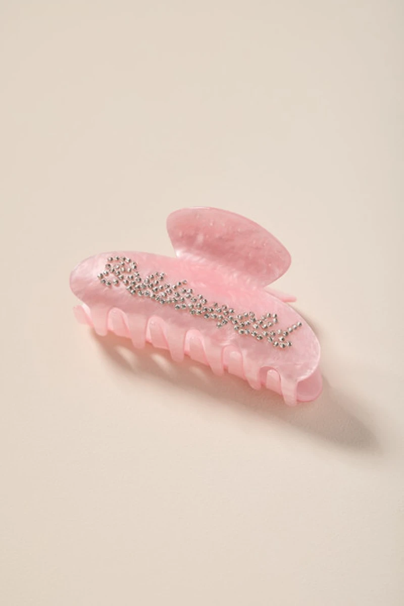 Bridesmaid Marble Hair Claw