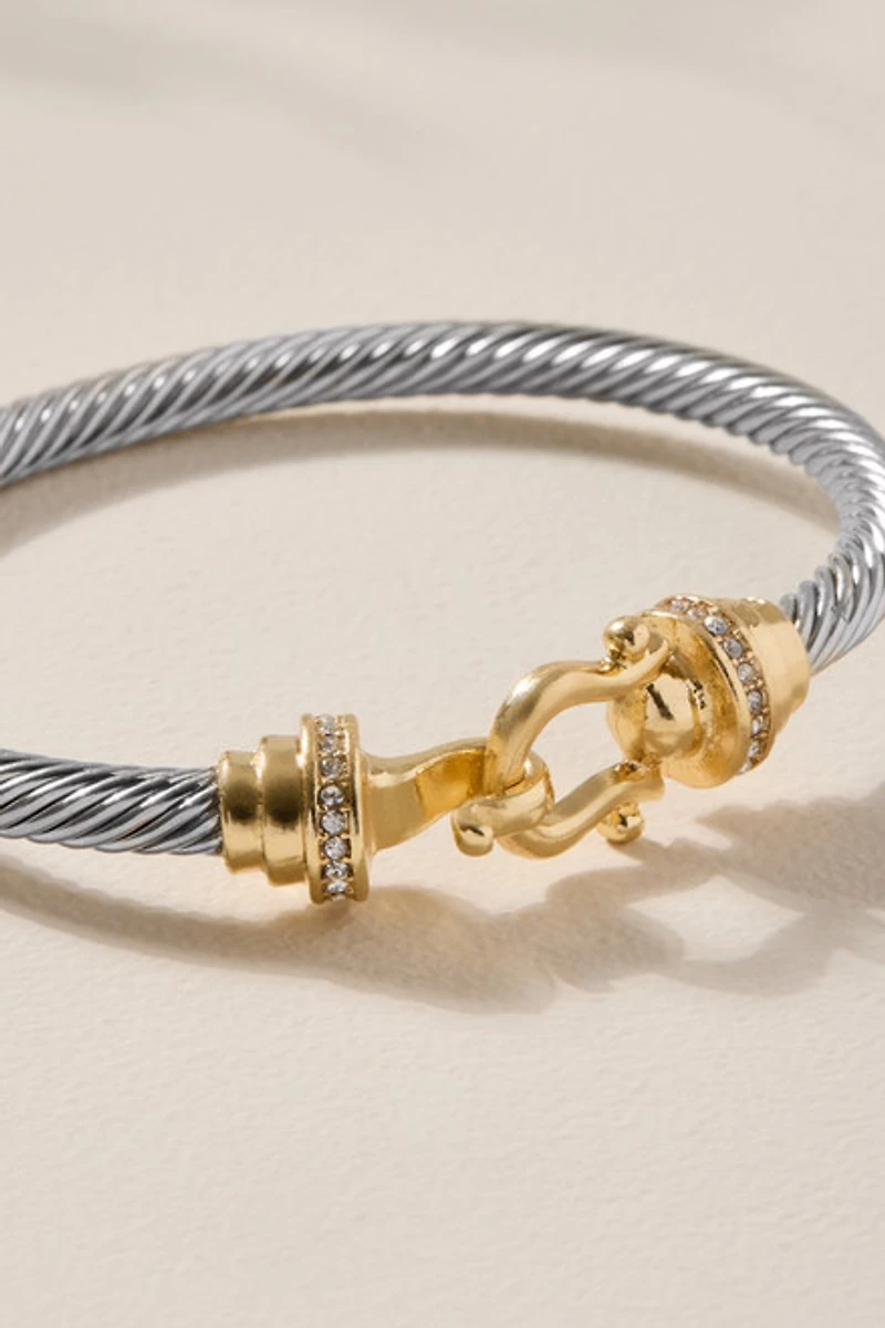Janis Loop Buckle Cuff Bracelet