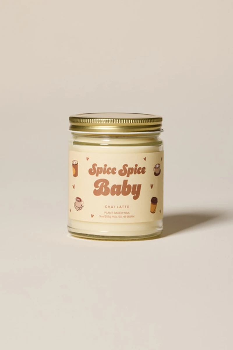 Spice Spice Baby Scented Candle Jar 9oz