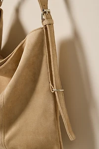Alice Faux Suede Slouchy Tote Bag