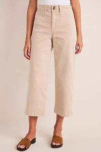 Jannie Cropped Wide Leg Pants