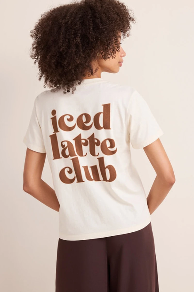 Iced Latte Club Graphic Tee