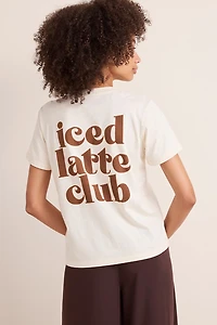 Iced Latte Club Graphic Tee