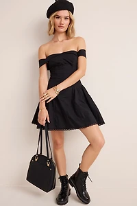 Samantha Off the Shoulder Mini Dress