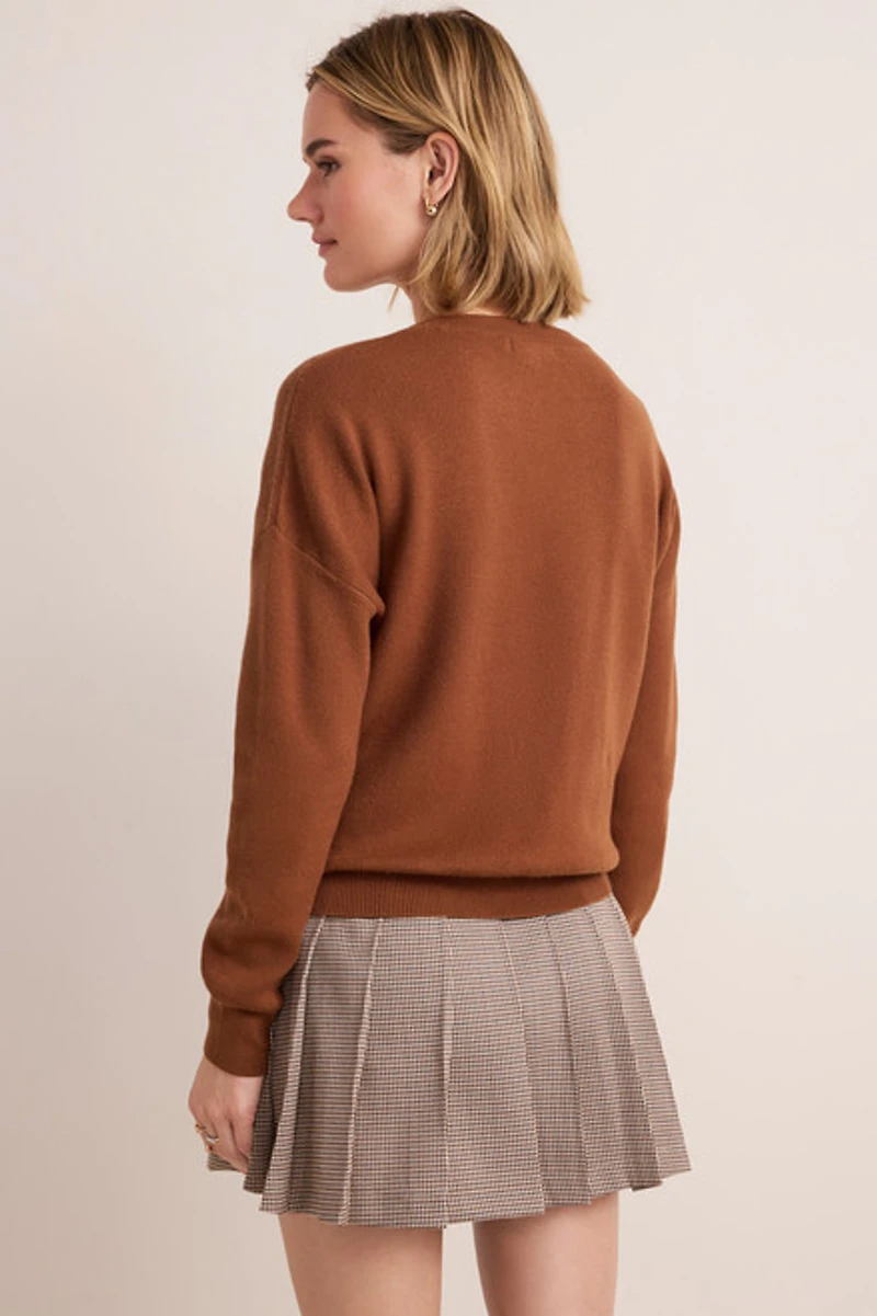 Kitten Bow Pullover Sweater