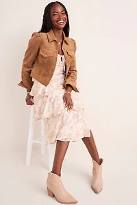 Beverly Faux Suede Jacket