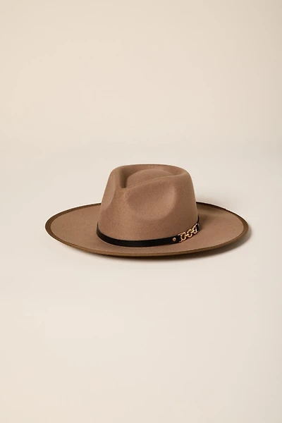 Becky Horsebit Link Panama Hat