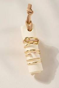 Sandra Interlocked Ring Set