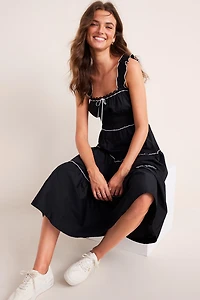Jodie Tiered Midi Dress