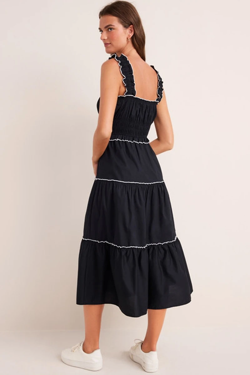 Jodie Tiered Midi Dress