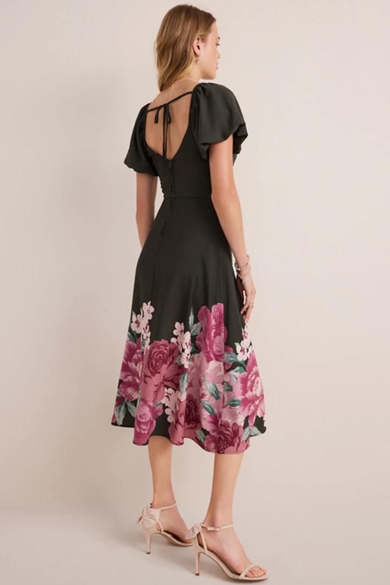 Dee Floral Midi Dress