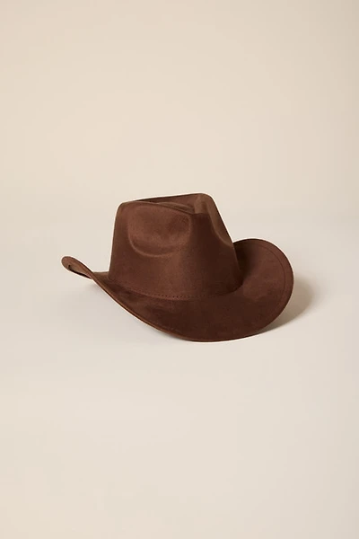 Sandy Faux Suede Cowbody Hat