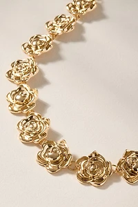 Sophie Rosette Collar Necklace