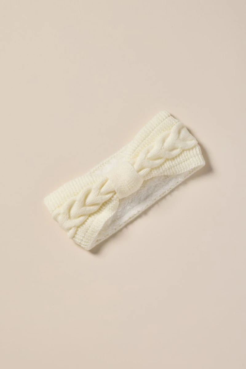 Ruby Top Knot Knit Headband