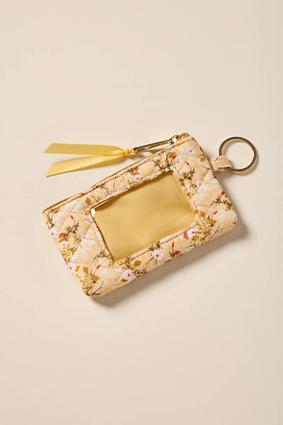 Hazel Floral Quilted Card Case