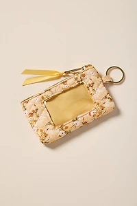 Hazel Floral Quilted Card Case