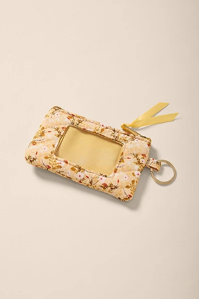 Hazel Floral Quilted Card Case