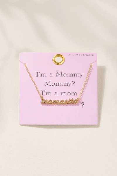 Mamacita Pendant Necklace