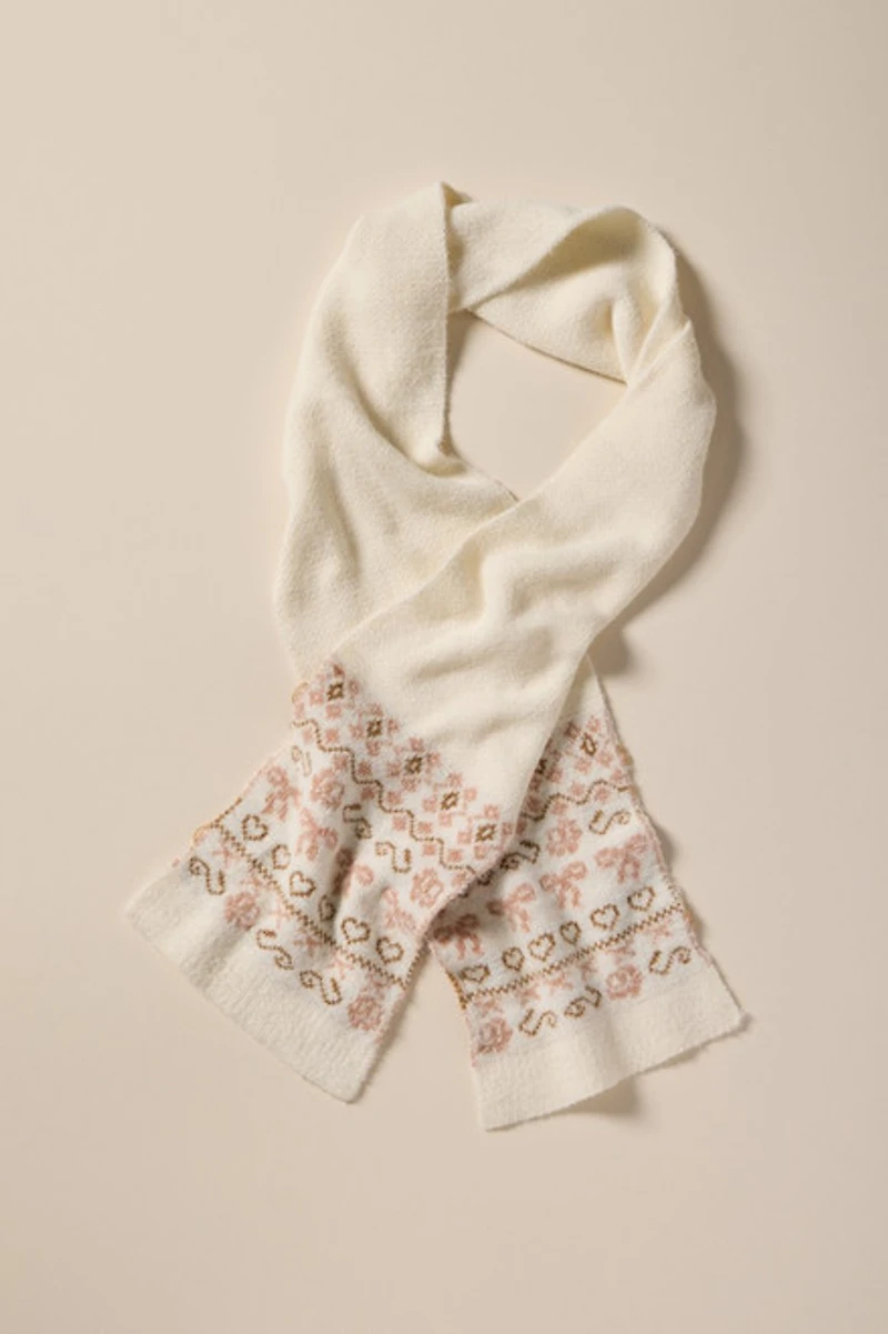 Irene Fairisle Knit Scarf