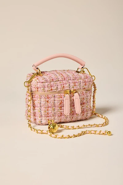 Candice Tweed Mini Vanity Bag
