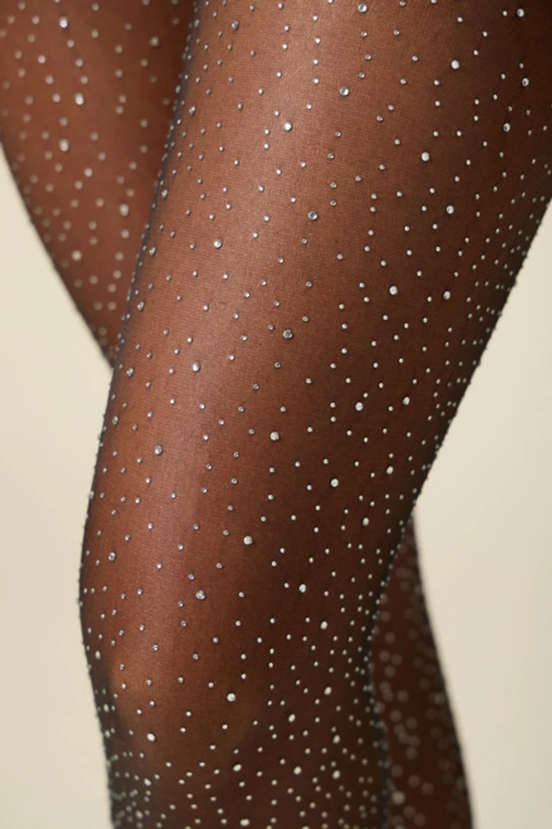Vera Rhinestone Embellished Thights