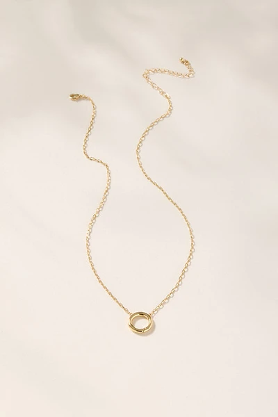 Cluster Charm Necklace Base Gold