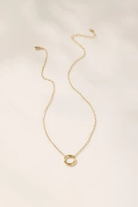 Cluster Charm Necklace Base Gold