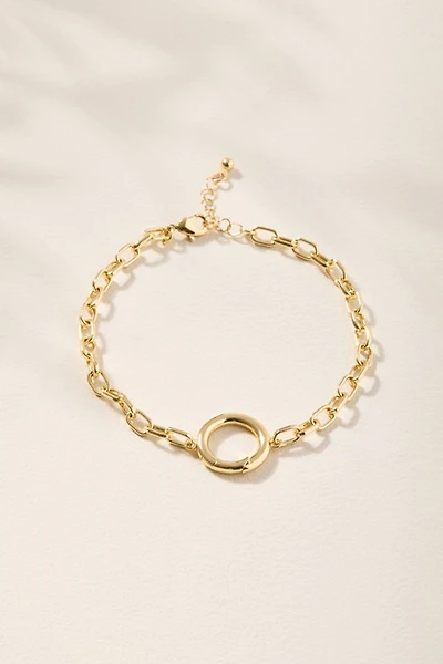 Cluster Charm Bracelet Base Gold