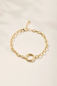 Cluster Charm Bracelet Base Gold