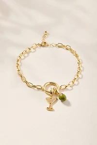 Cluster Charm Bracelet Base Gold