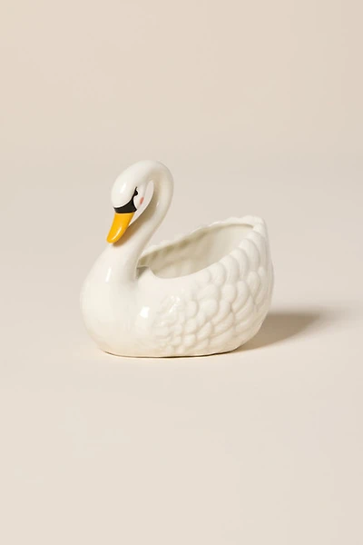 Swan Shaped Trinket Dish