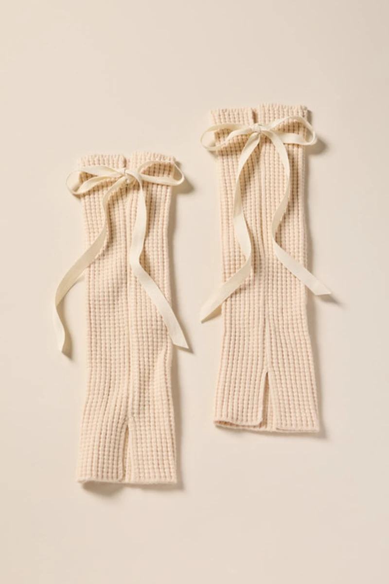 Ellen Legwarmers with Bows