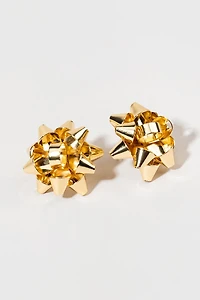 Holiday Bow Stud Earrings