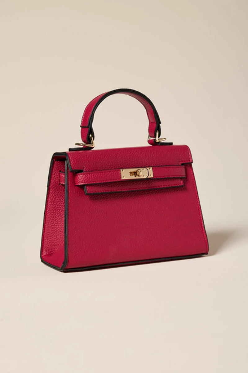 Kristen Mini Turnlock Satchel