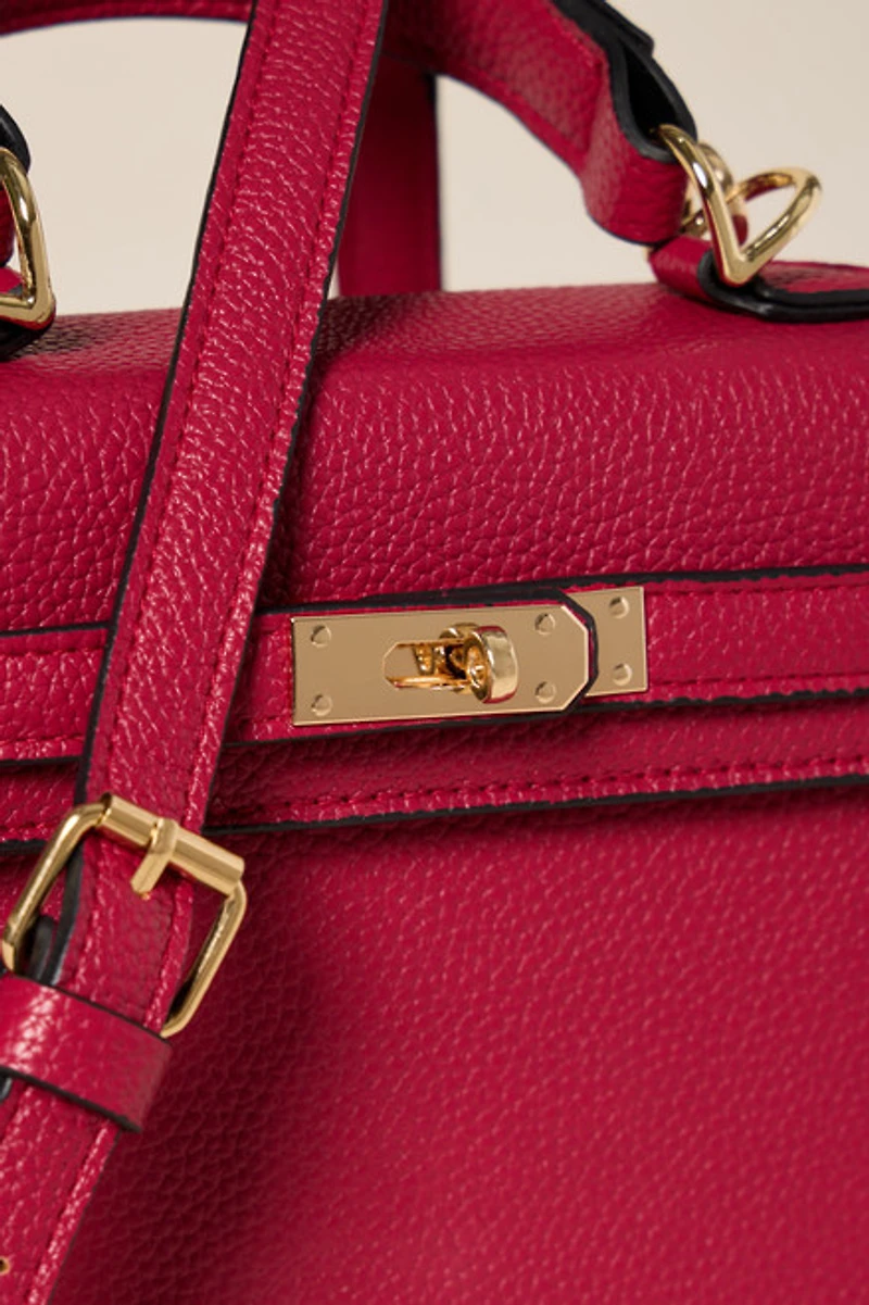 Kristen Mini Turnlock Satchel