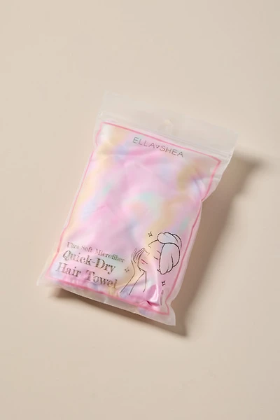 Tie Dye Quick Dry Satin Hair Towel